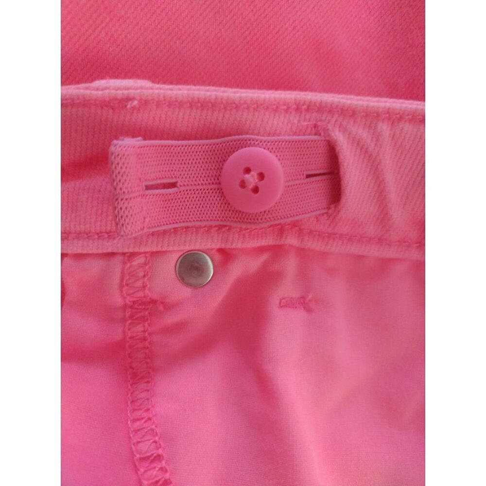 Cat & Jack Girls' Pink Stretch Denim Shorts XXLG/16/18 NWT. - Picture 6 of 9